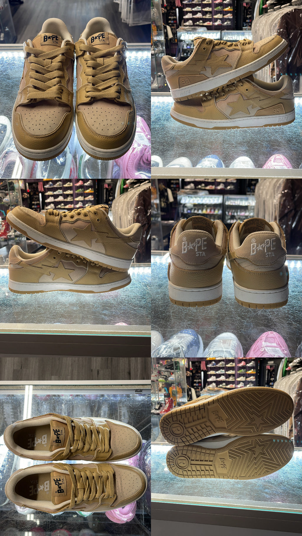Bape Sk8 Sta #4 "Beige"