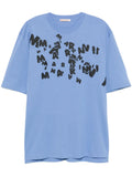 Marni Tee “Blue Caos Logo”