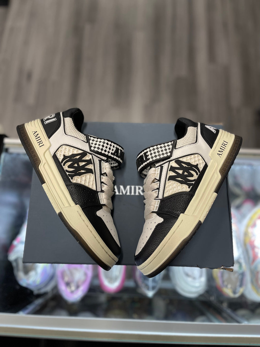 Amiri MA Skyline Low "Black/White"