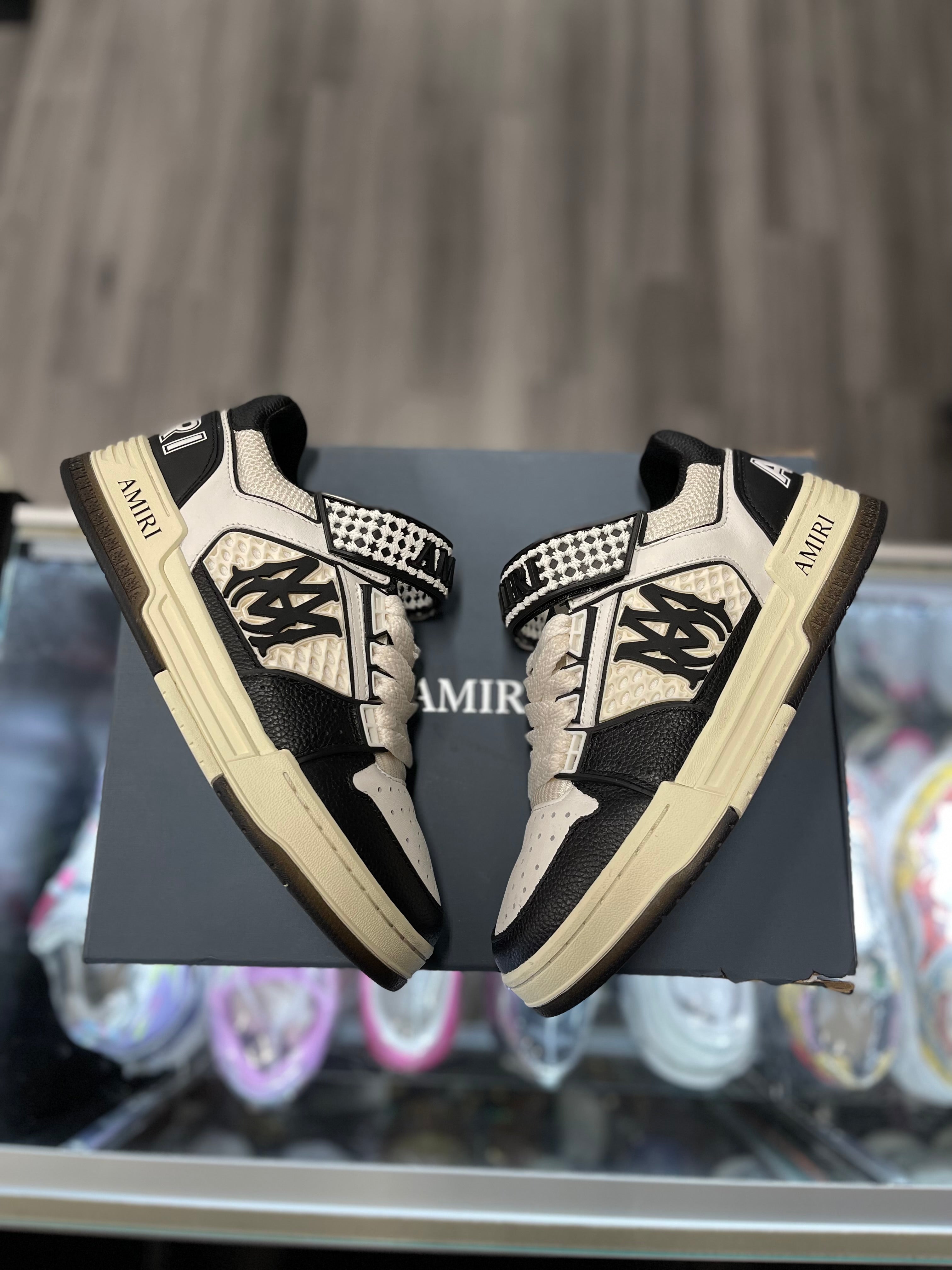 Amiri MA Skyline Low "Black/White"