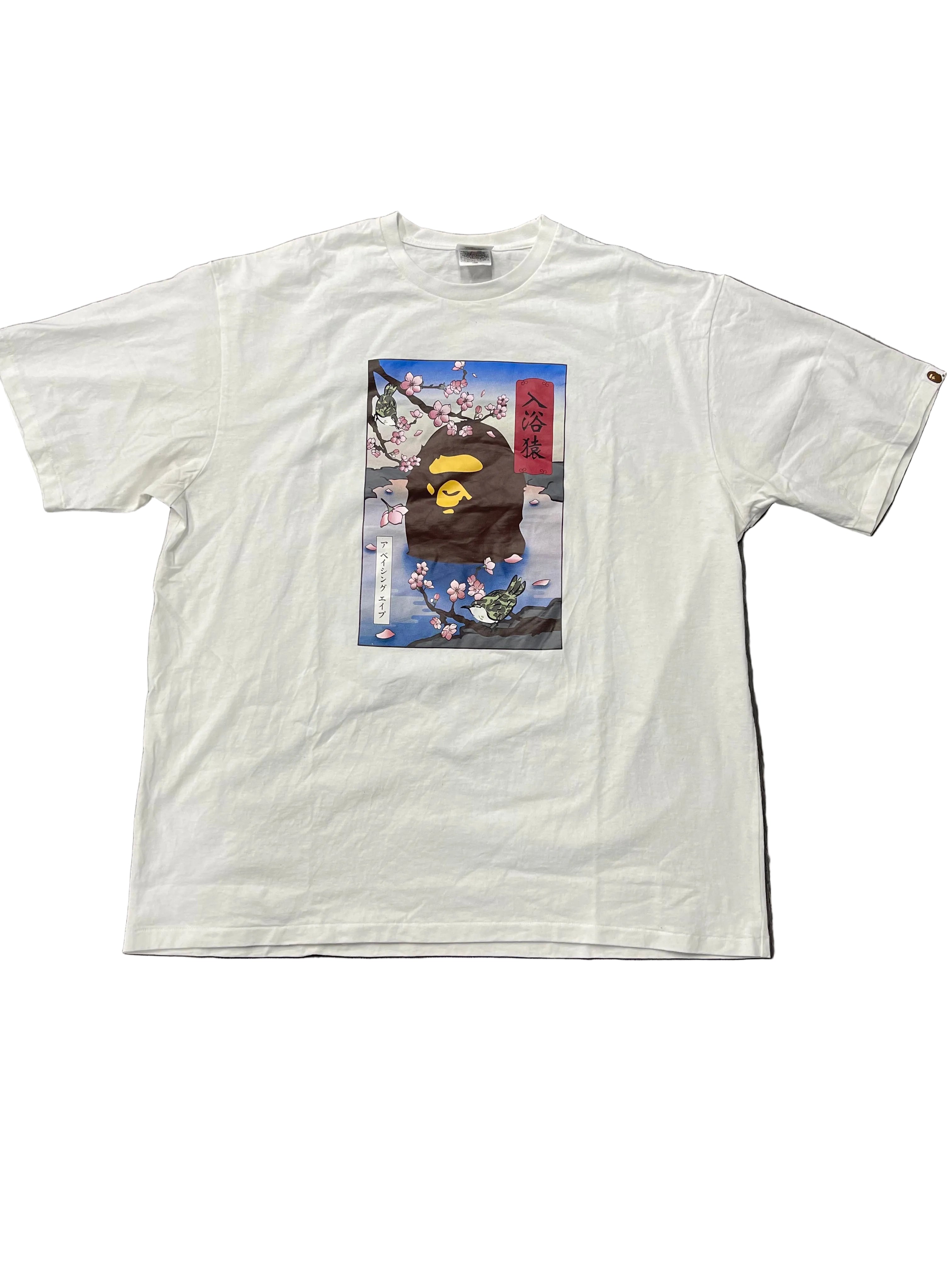 A Bathing Ape "Blue College Graphic"