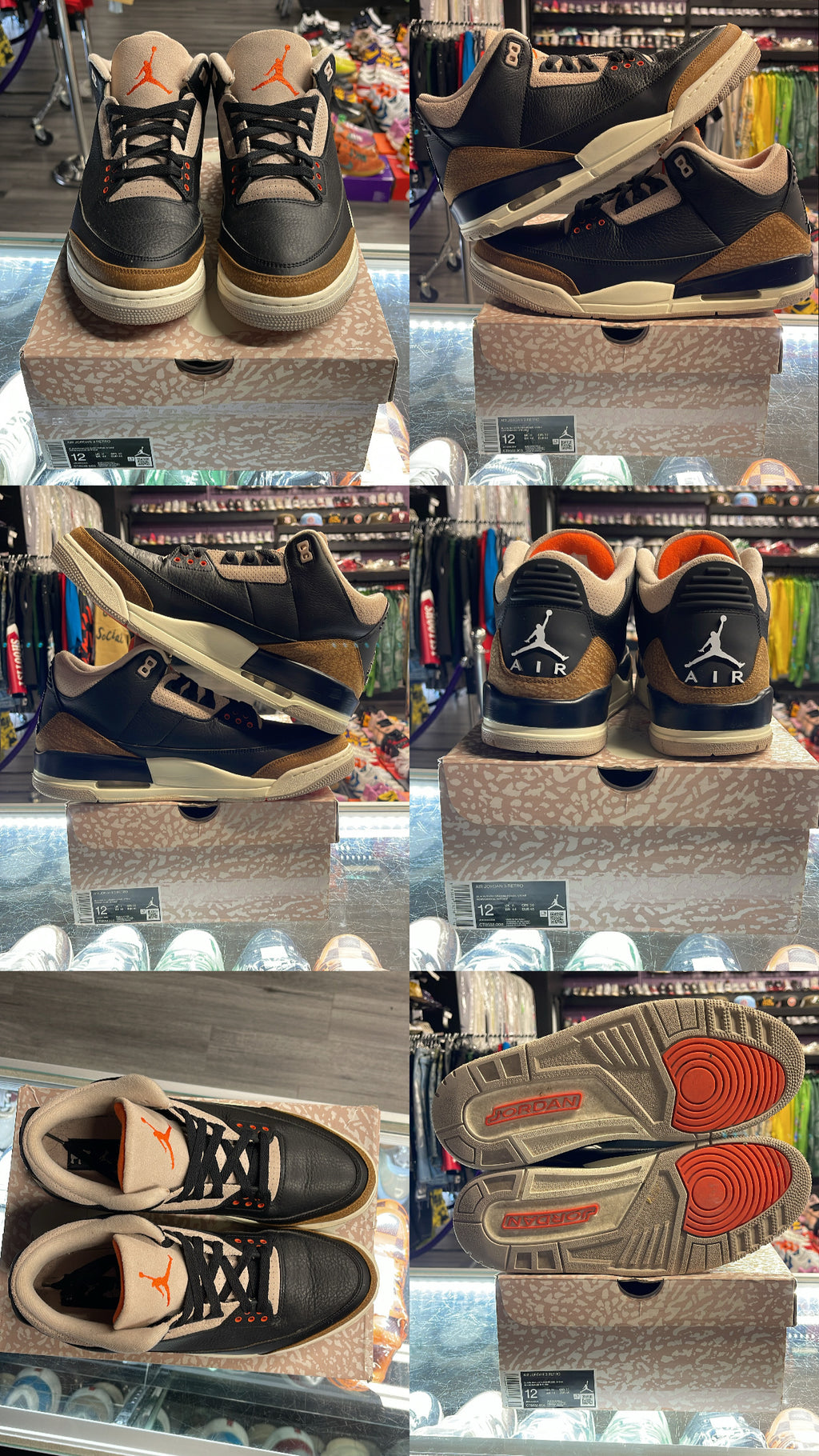2022 Air Jordan Retro 3 "Desert Elephant"