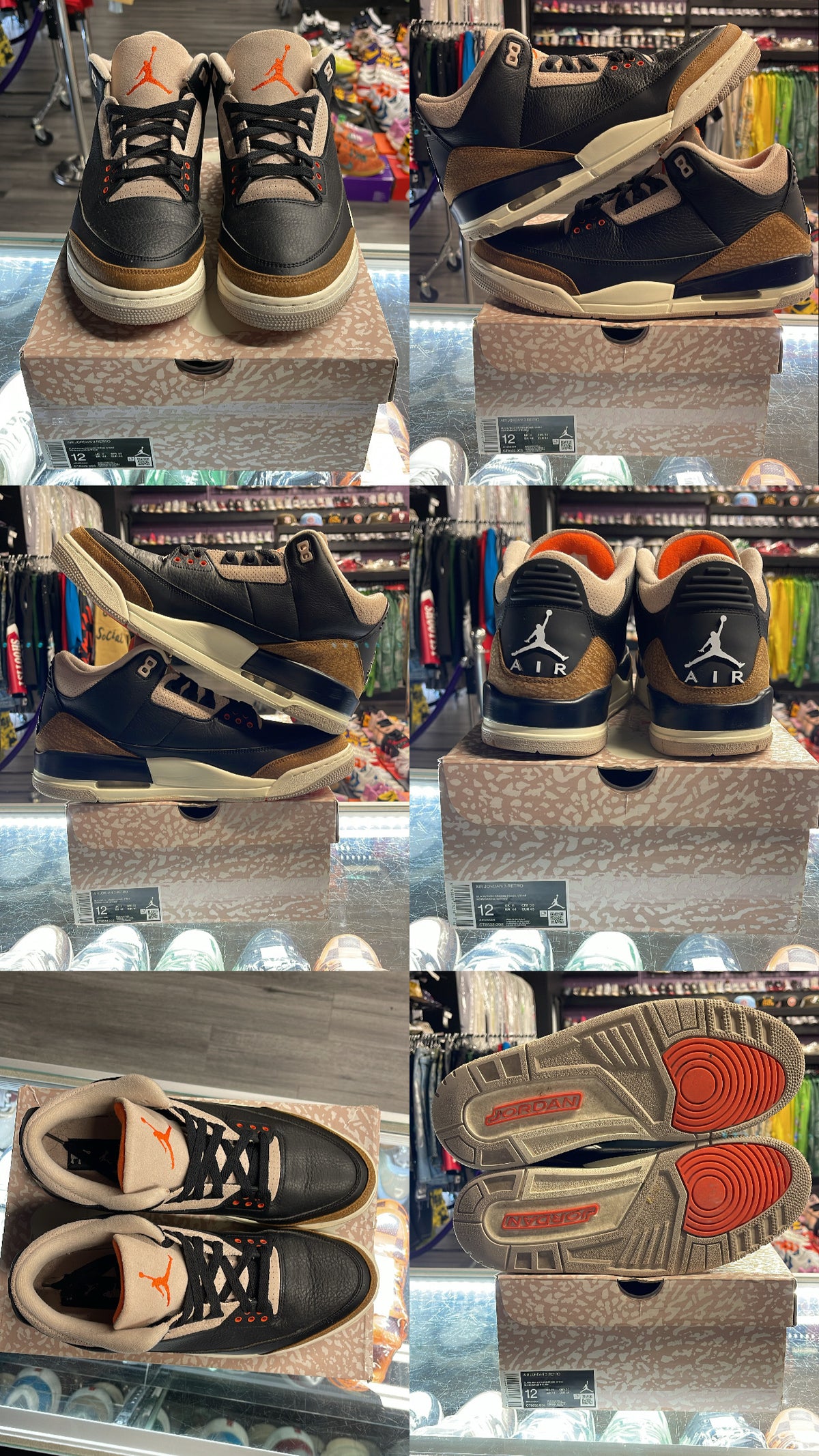 2022 Air Jordan Retro 3 "Desert Elephant"