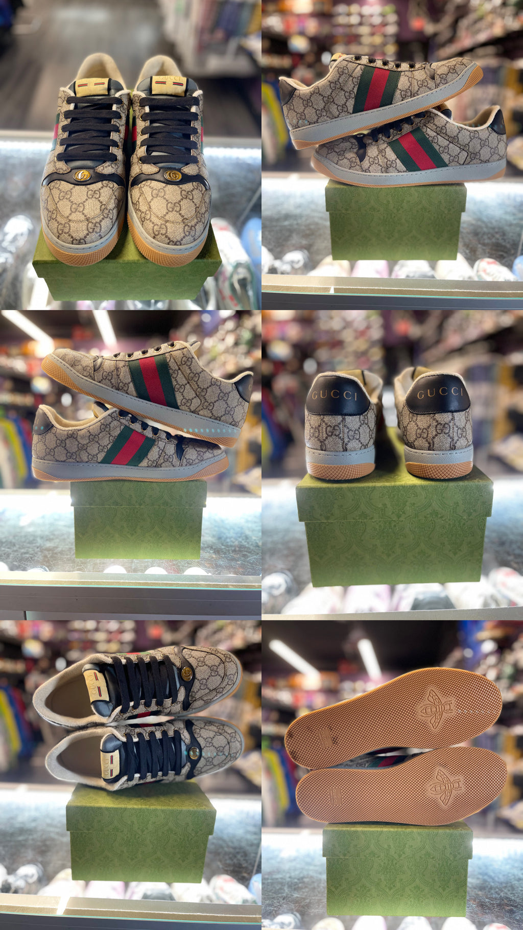 Gucci Screener GG Supreme Canvas Sneaker