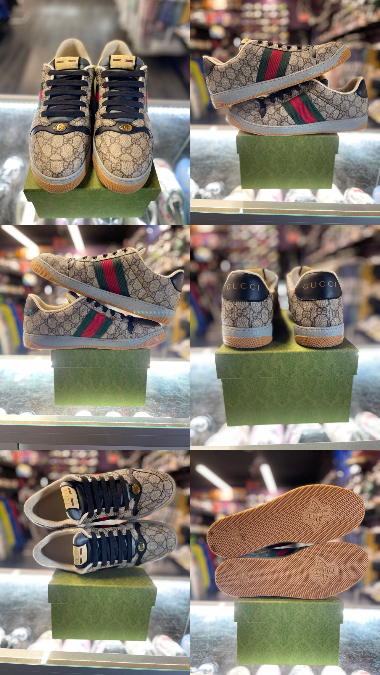 Gucci Screener GG Supreme Canvas Sneaker