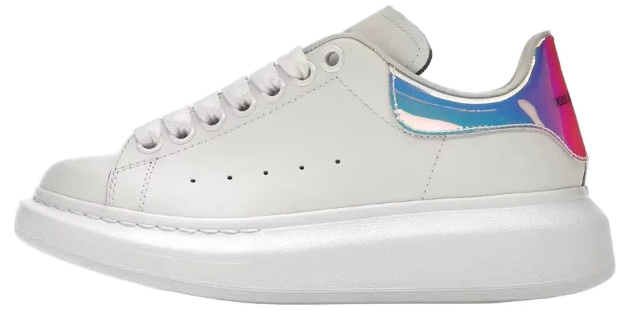 Alexander McQueen Oversized Sneaker "White/Shock Pink"