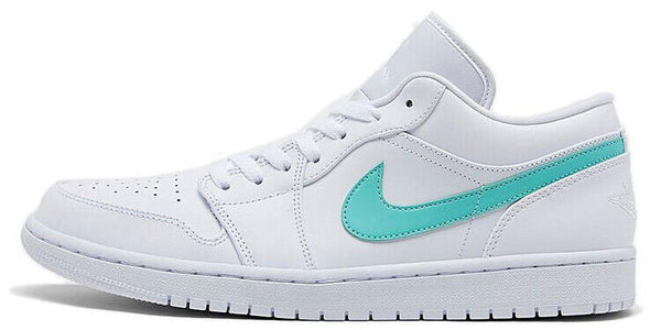 2020 Jordan 1 Low "White Multi-Color Swoosh"