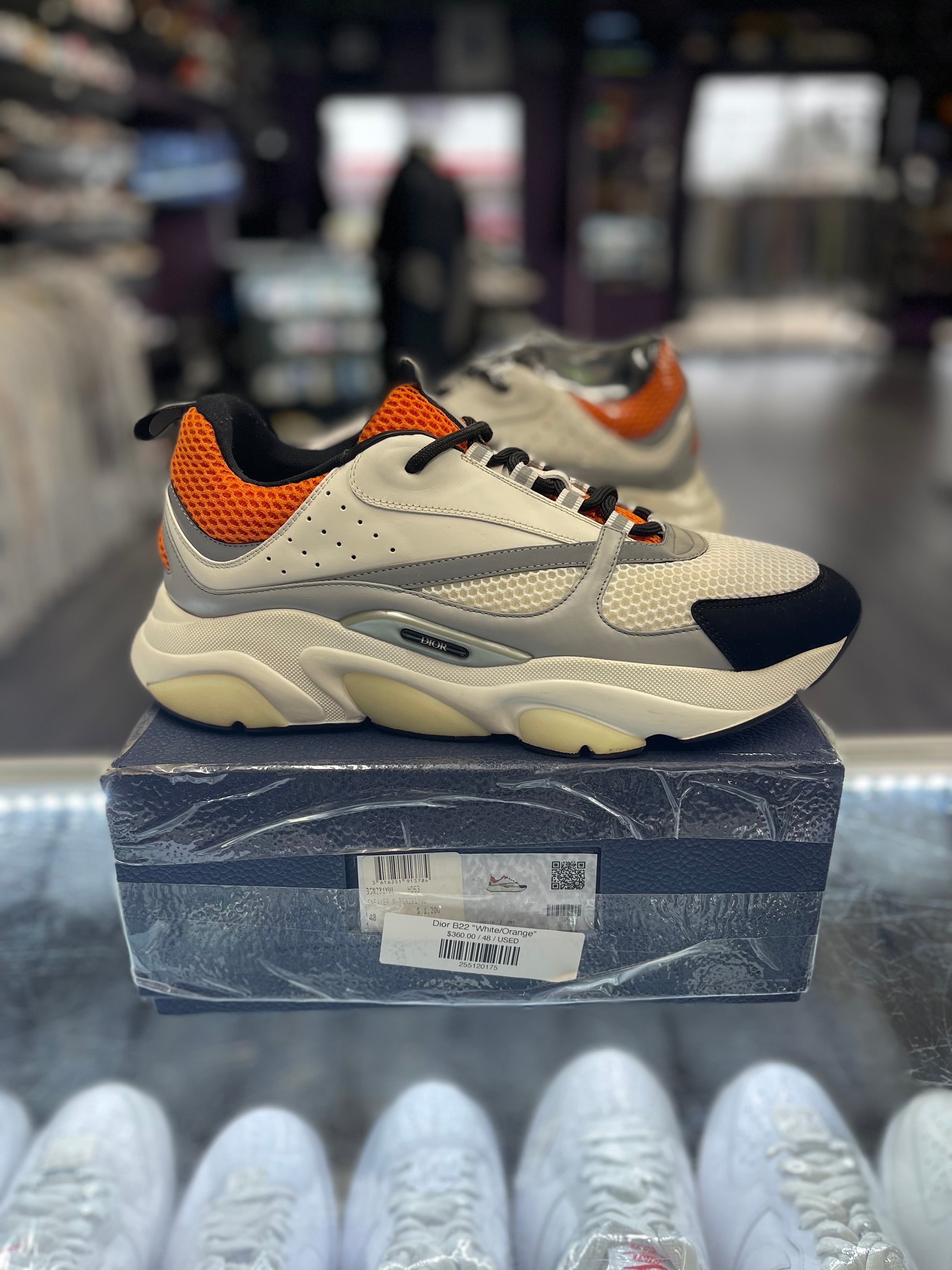 Christian Dior B22 "White/Orange"