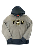 Physcho Bunny Hoodie "Navy Grey"