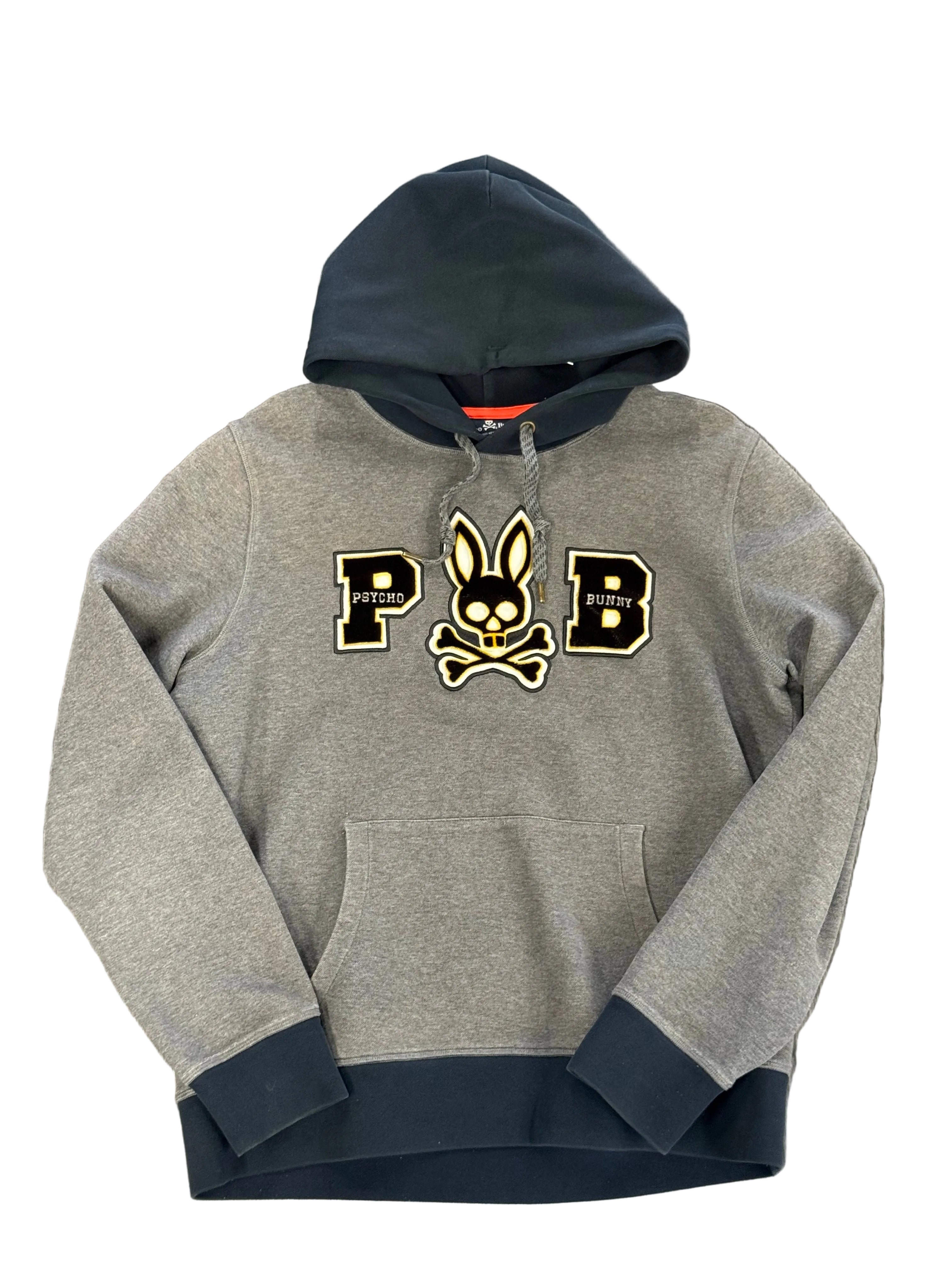 Physcho Bunny Hoodie "Navy Grey"