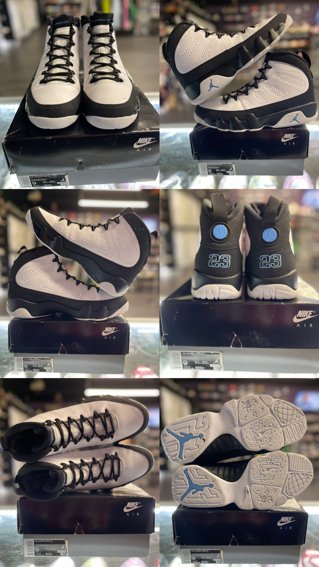 2020 Air Jordan Retro 9 "University Blue"