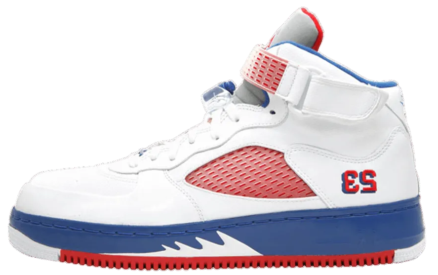 2008 NIKE AIR JORDAN 5 FUSION RED BLUE RIBBON