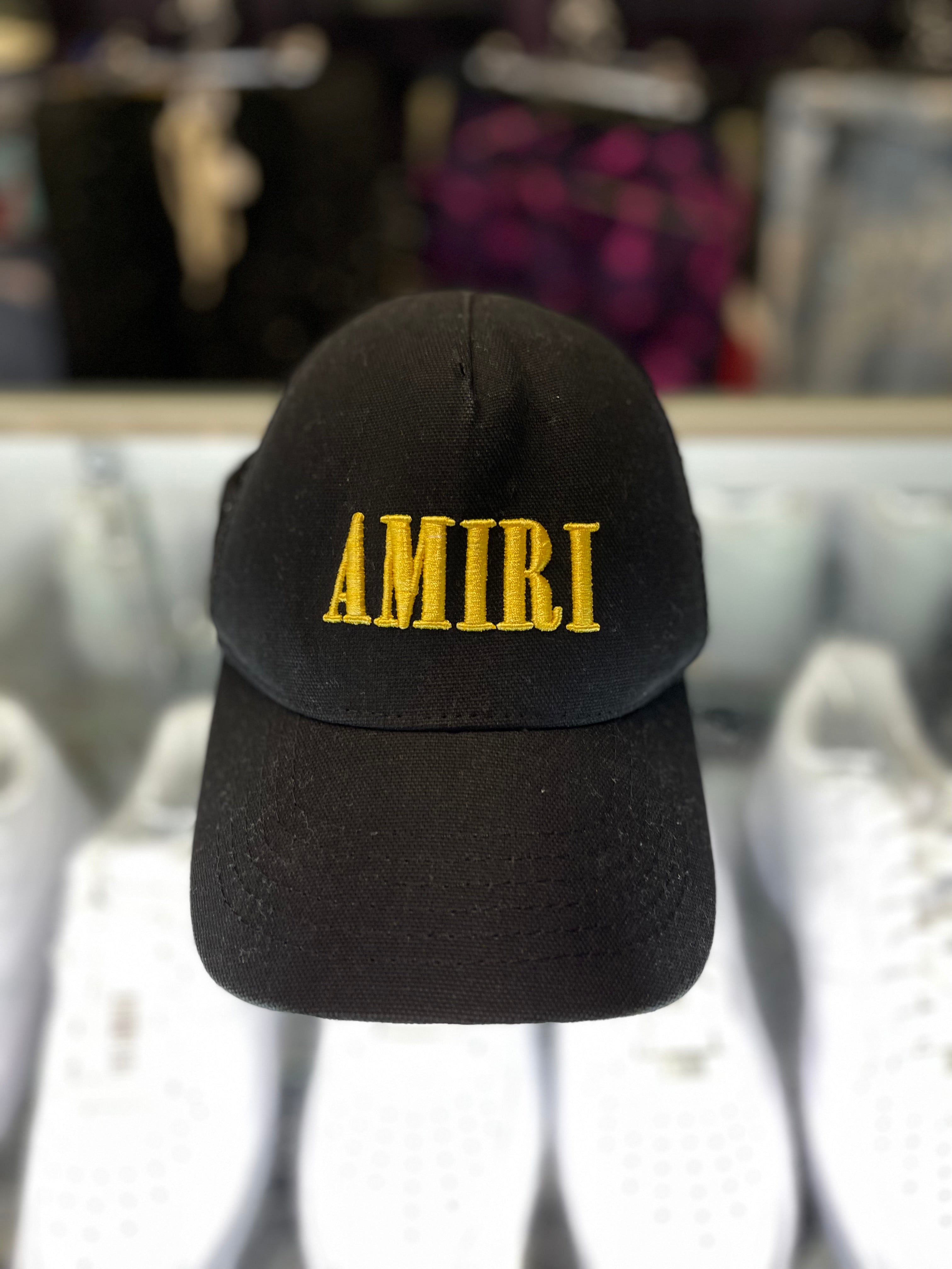 Amiri Snapback "Black/Yellow"