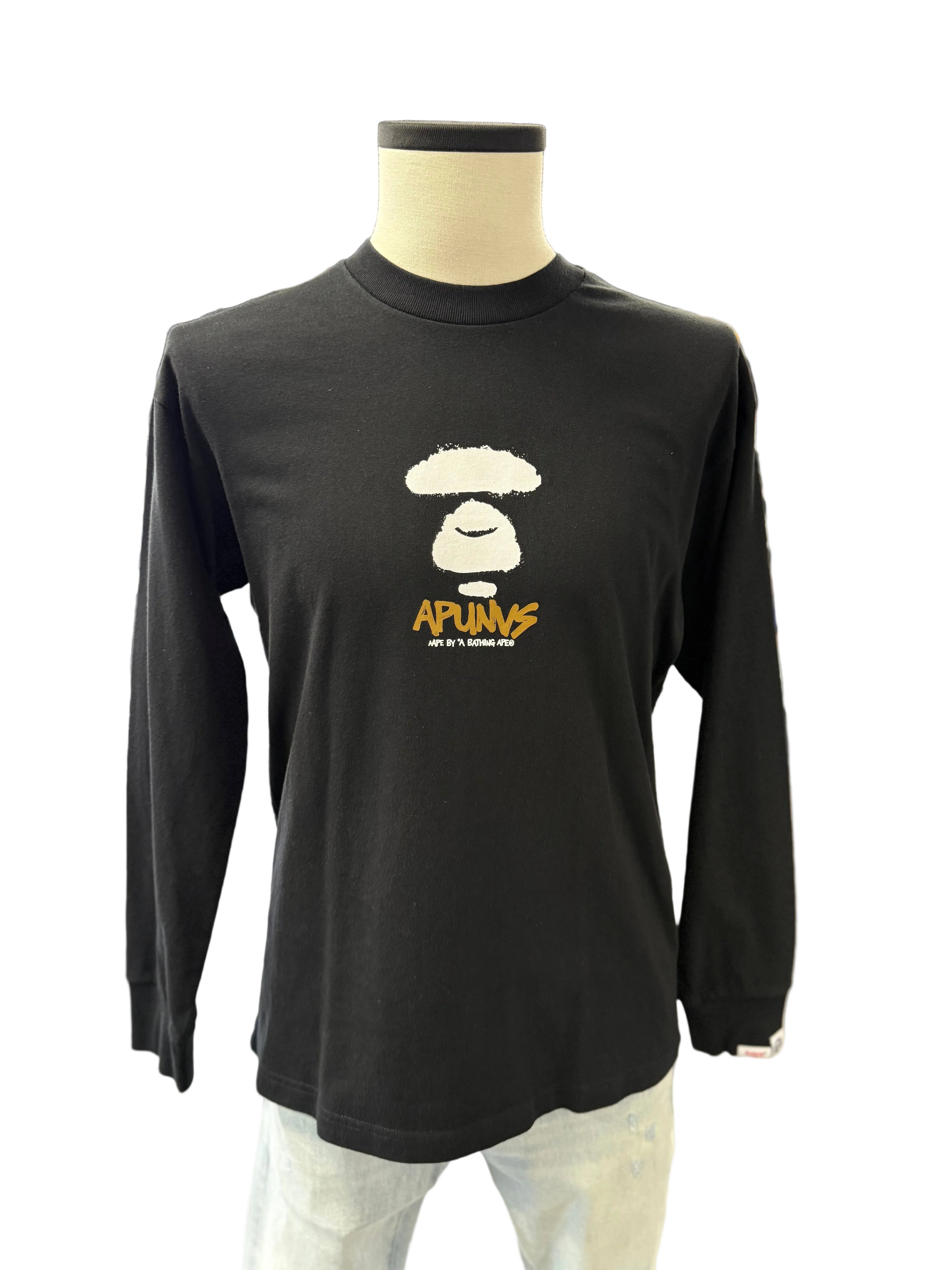 AAPE by Bathing Ape Tee "Moon Face" (L/S)