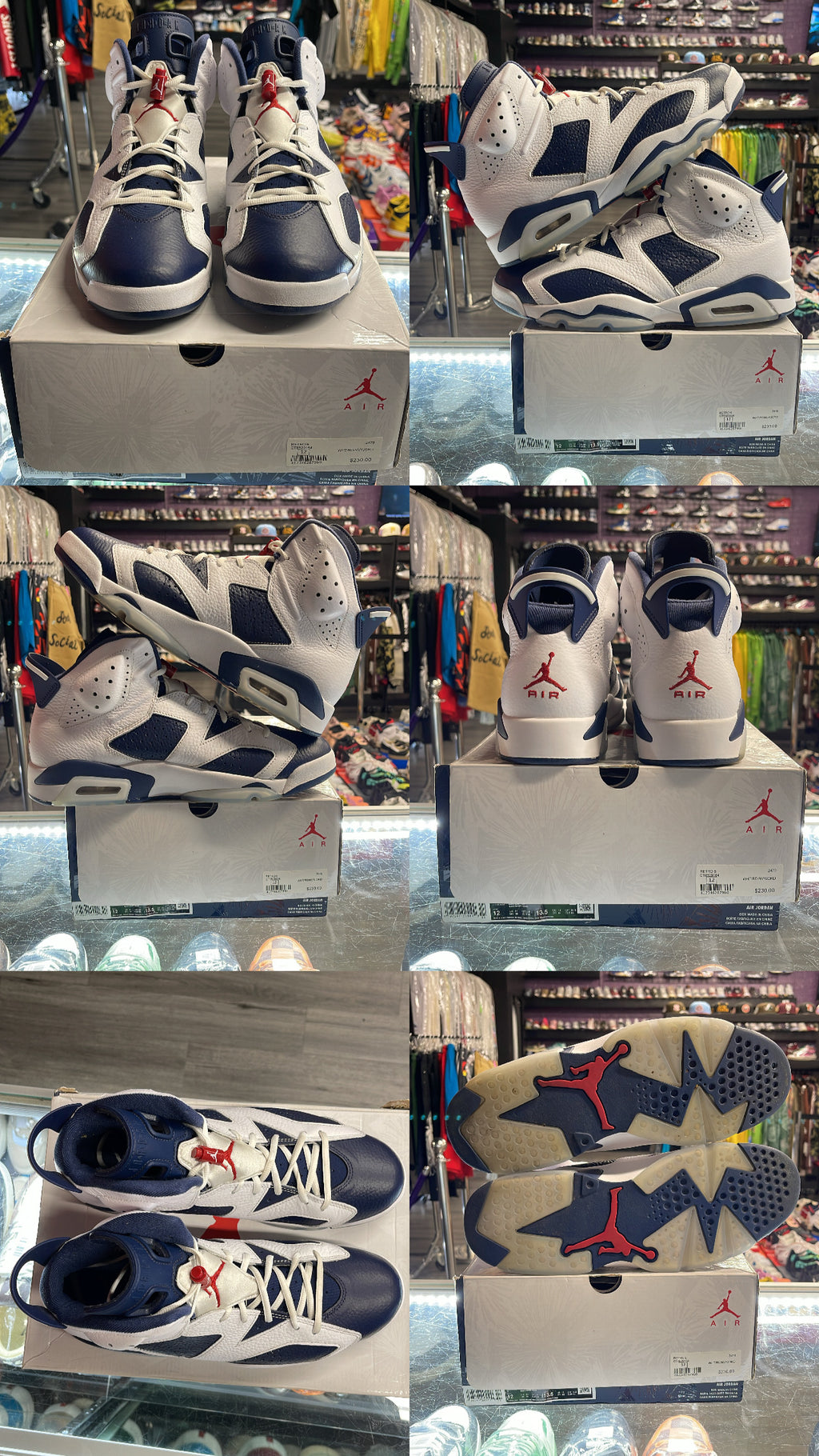 2024 Air Jordan Retro 6 "Olympic"