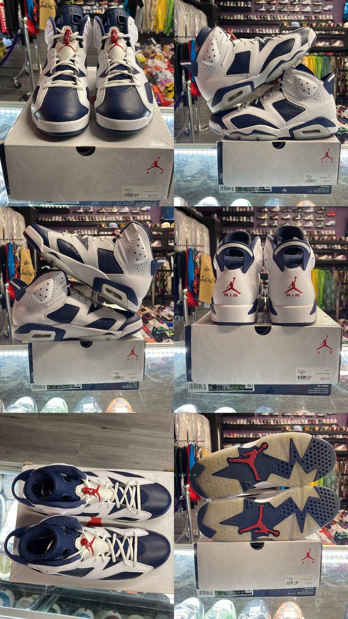 2024 Air Jordan Retro 6 "Olympic"