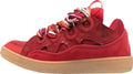 Lanvin Curb Sneaker "Lipstick Red"