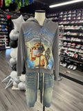 Mixed Emotions Zip Up Angel "Grey"