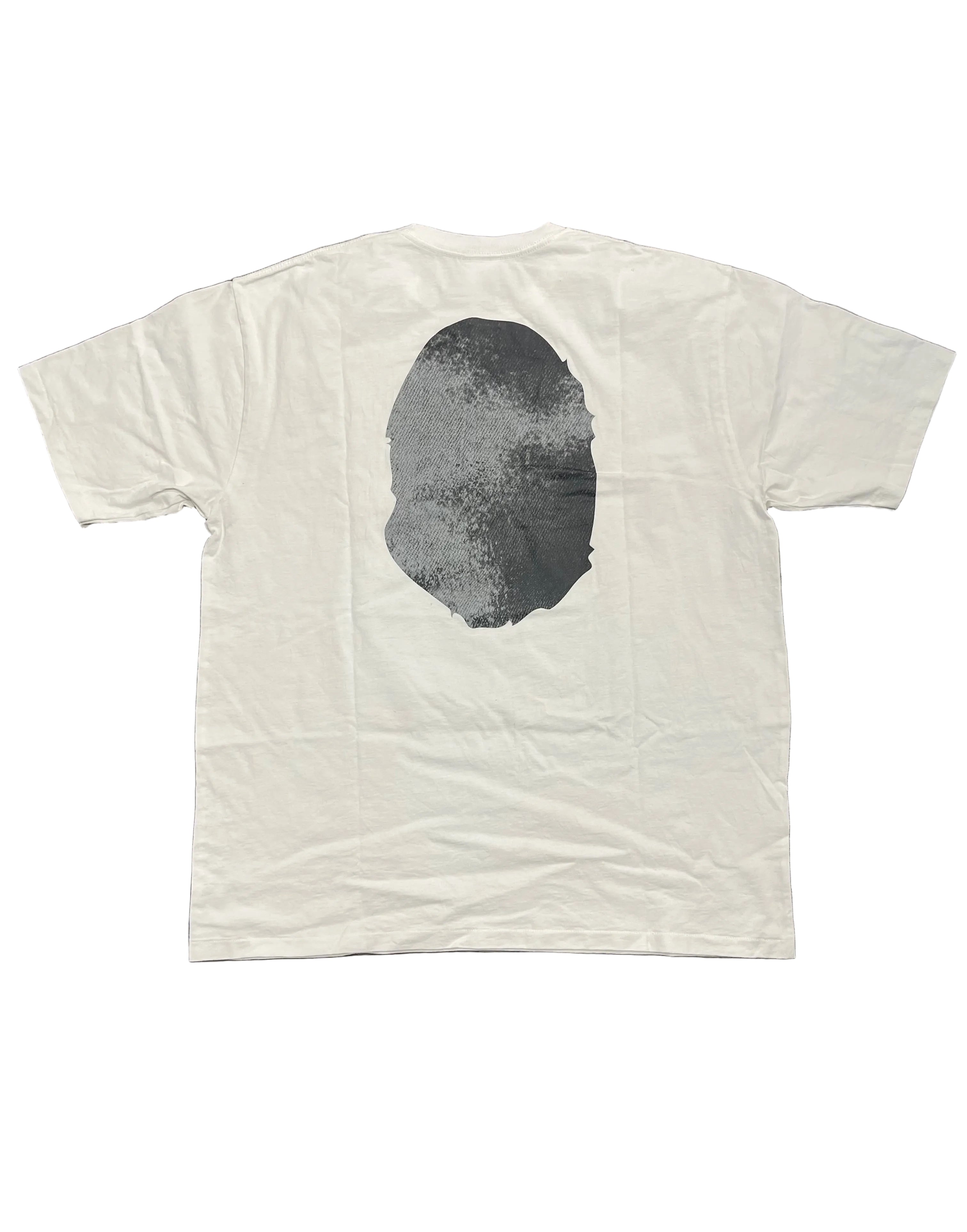 Bape Overprinted Ape Head White