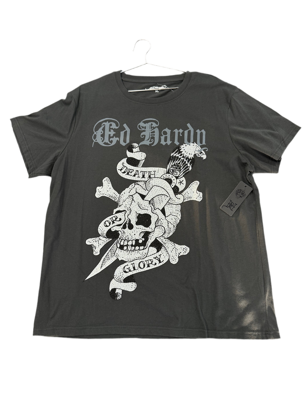 Ed Hardy Tee "Smoke Grey"