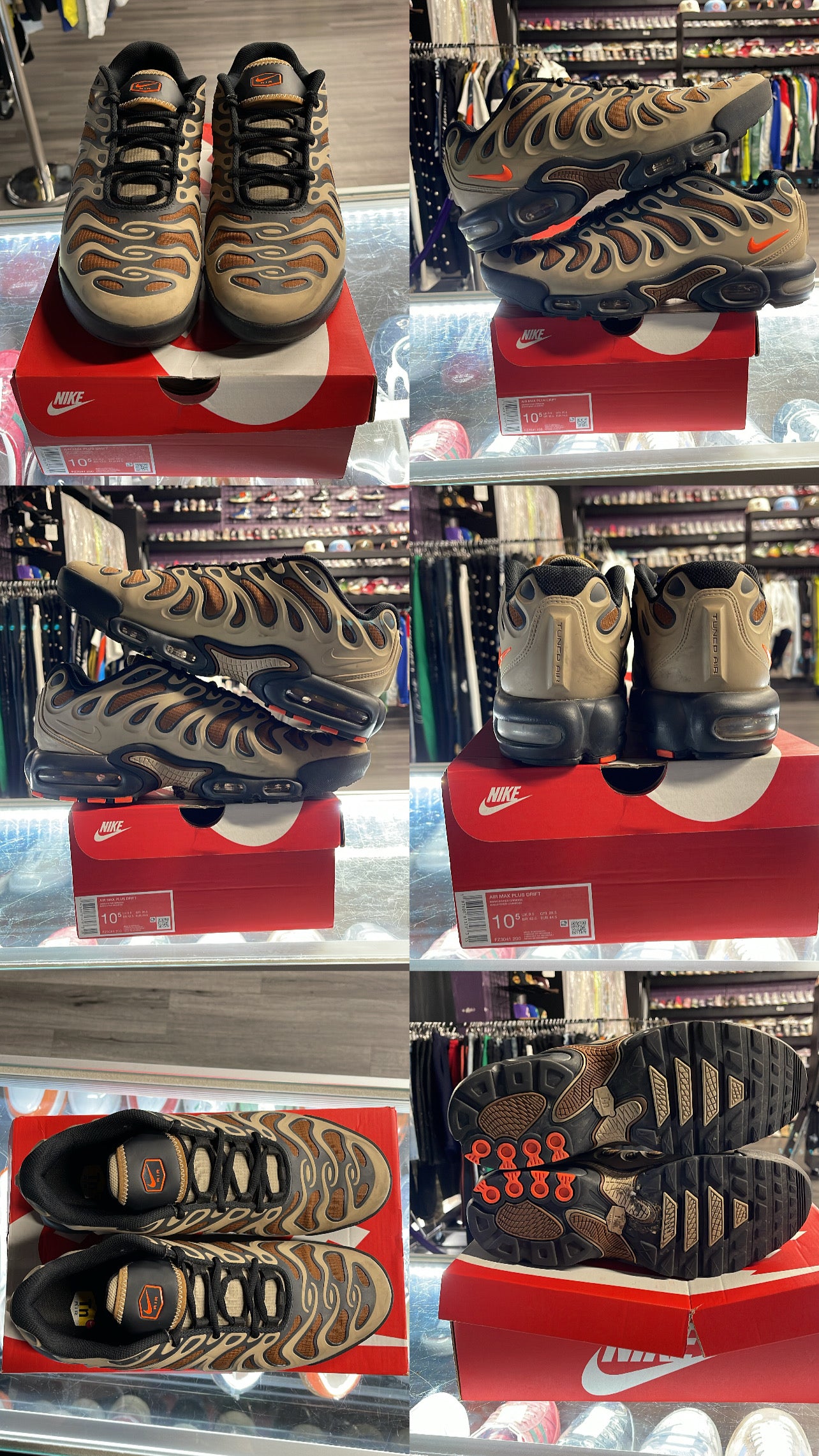 2024 Nike Air Max Plus Drift "Khaki Sanddrift"