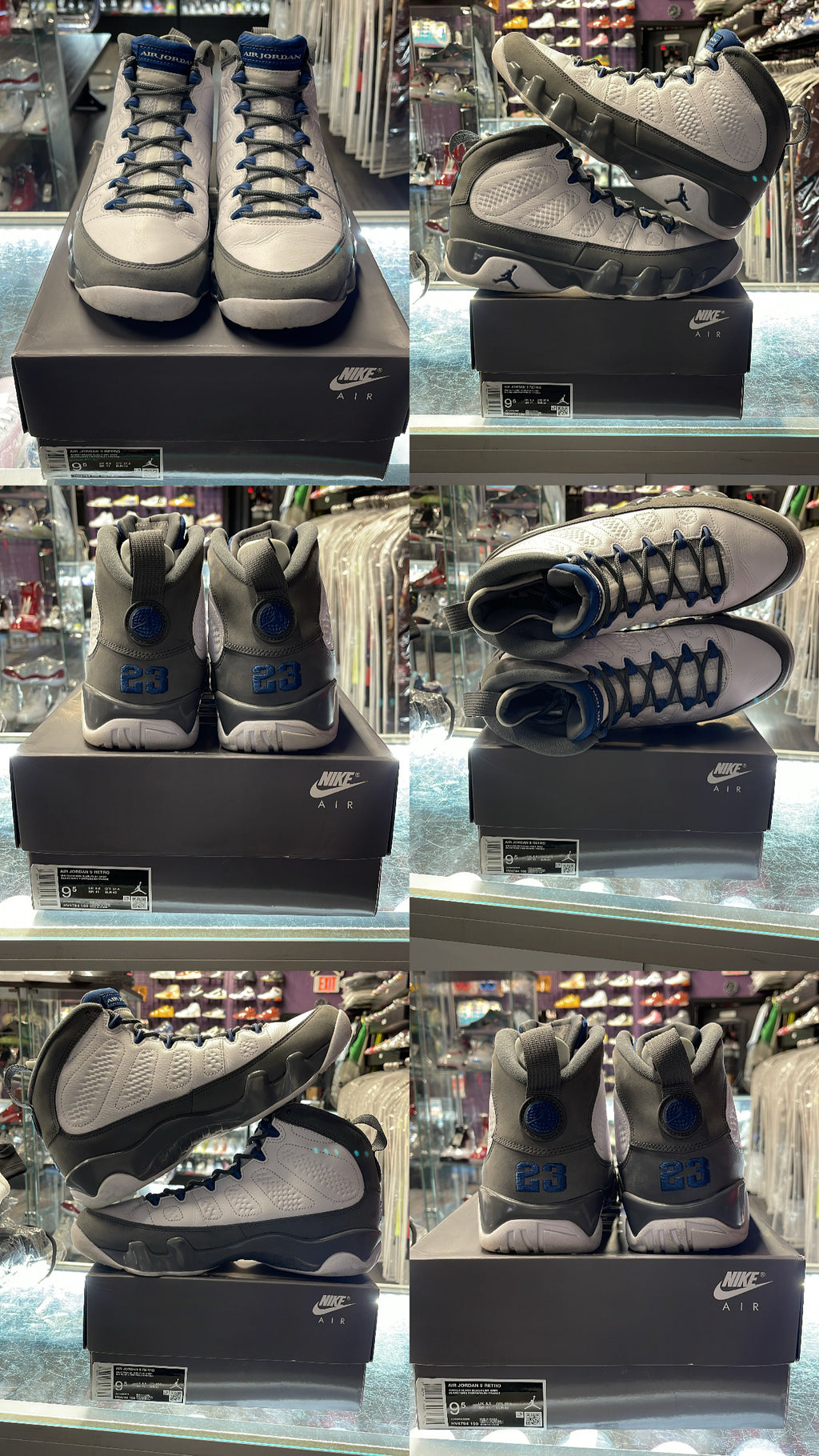 2026 Air Jordan Retro 9 "Flint Grey French Blue"