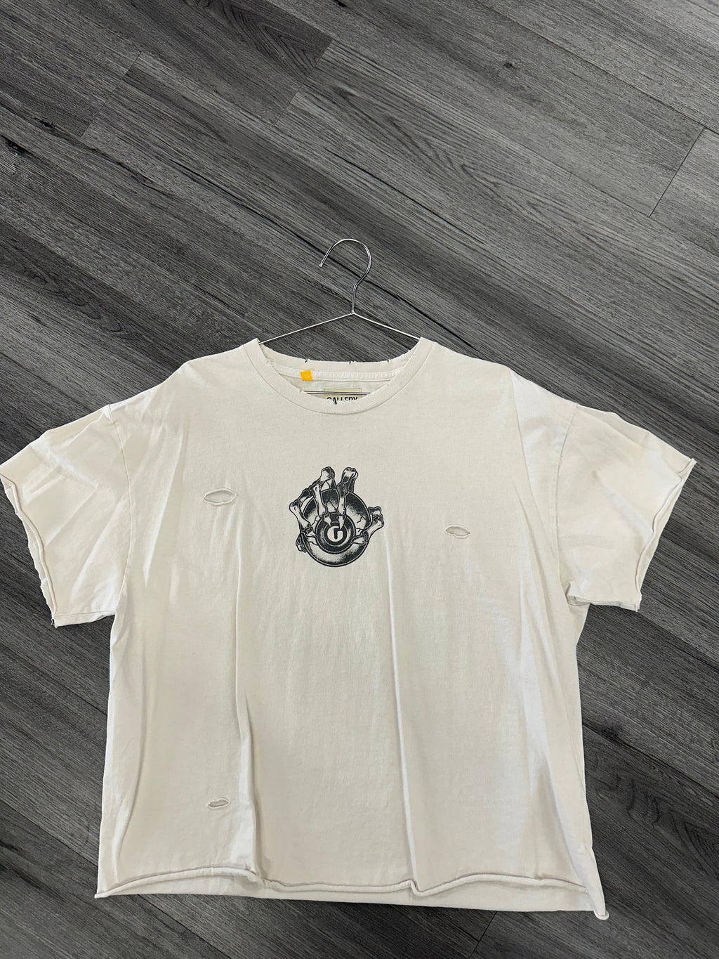 Gallery Dept Ripped Tee "Art That Kills"