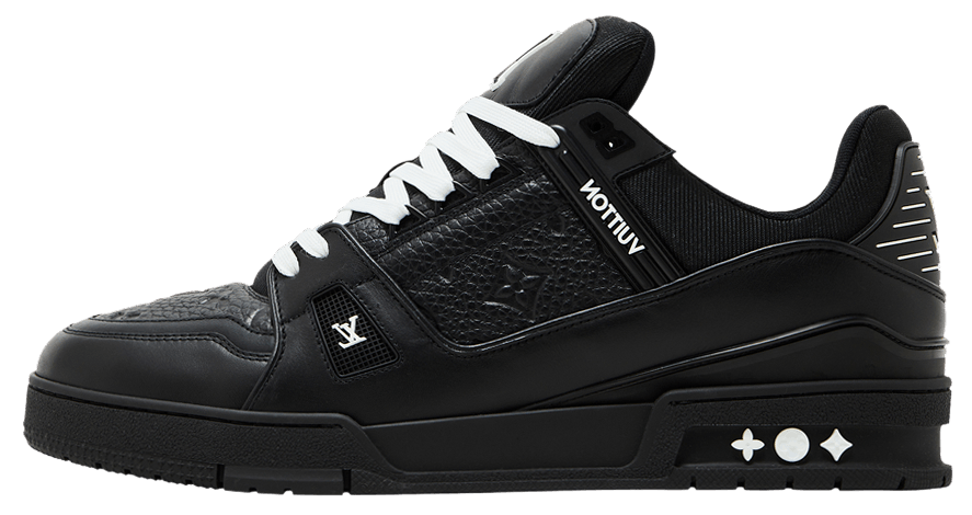 Louis Vuitton LV Trainer Monogram "Black Embossed"