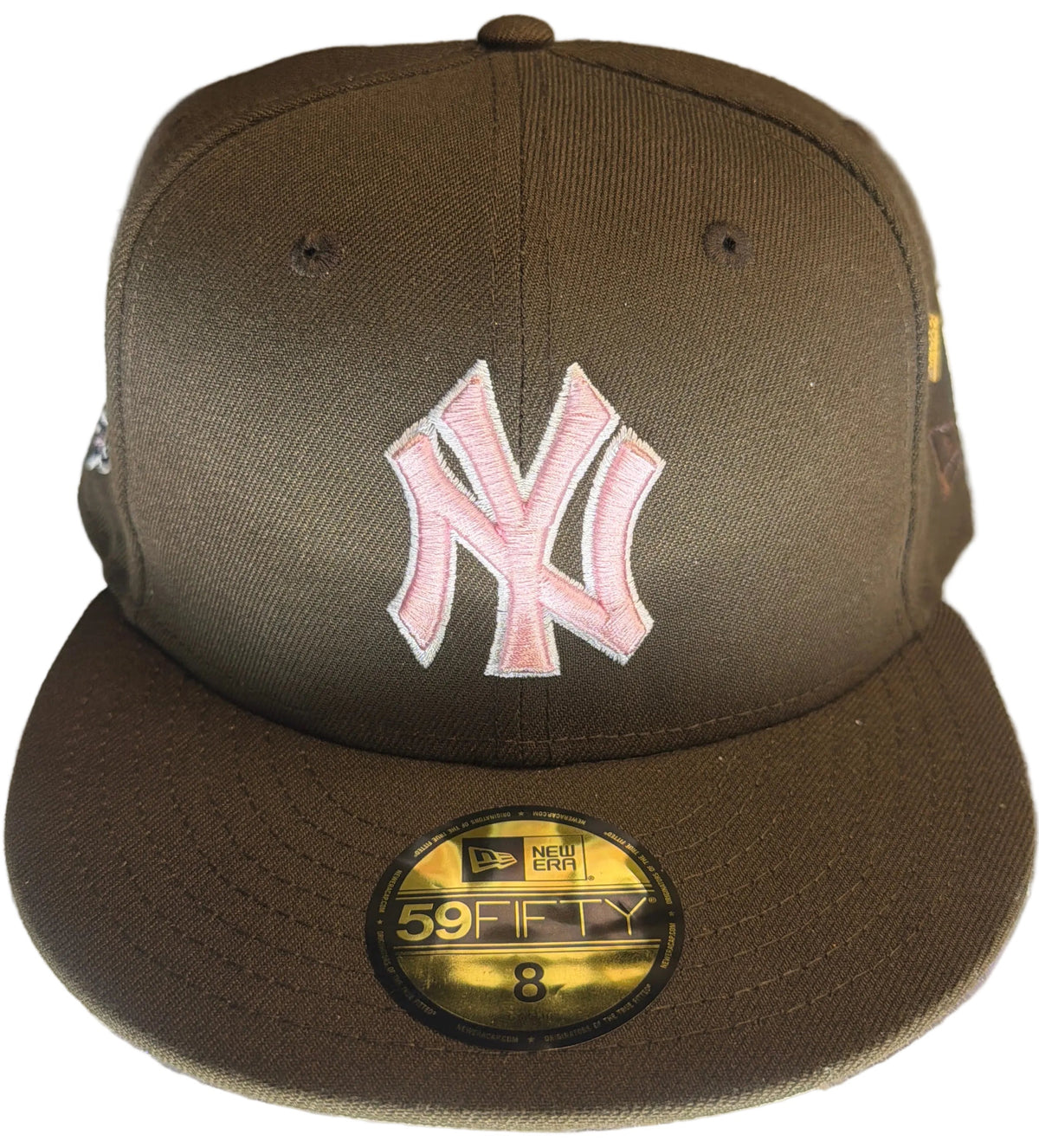 New Era Hat 59Fifty Fitted Hat "Brown New York"
