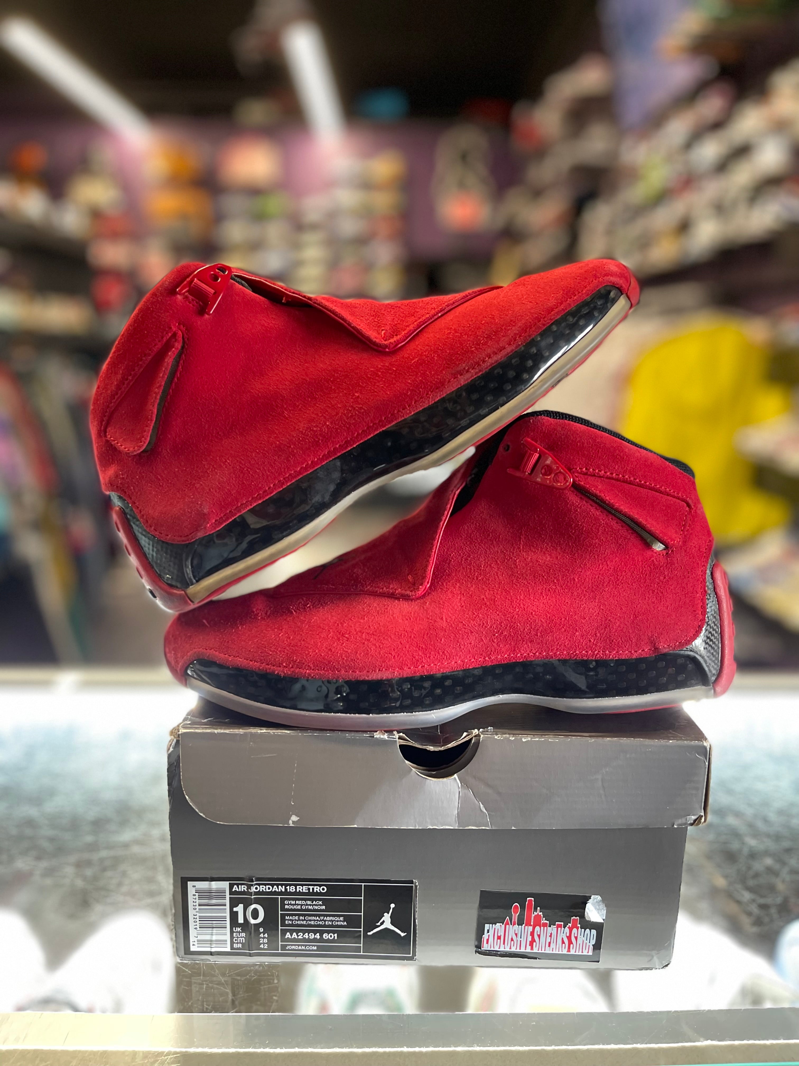 2018 Air Jordan Retro 18 “Toro”