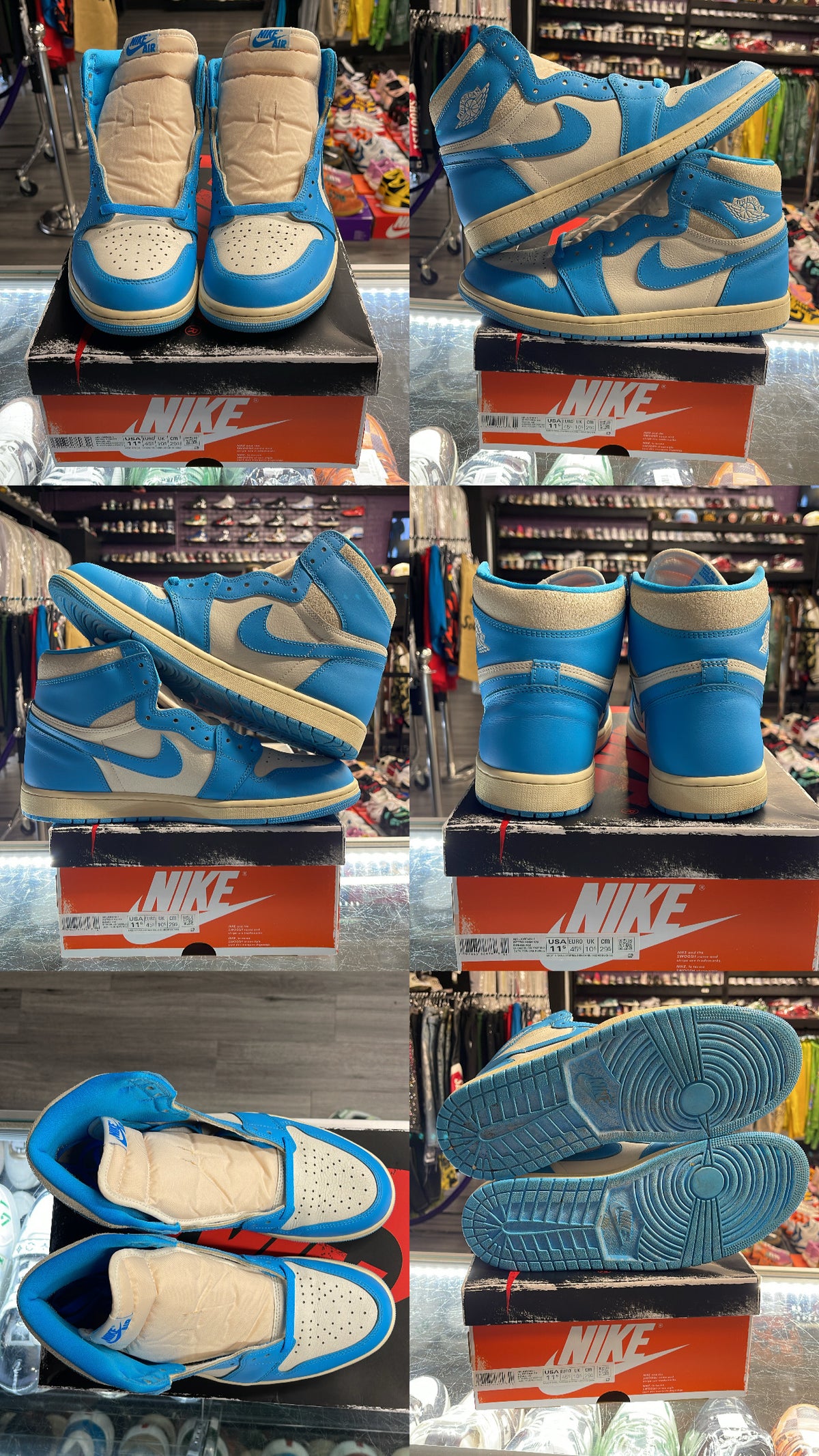 2025 Air Jordan Retro 1 High OG "UNC Reimagined"