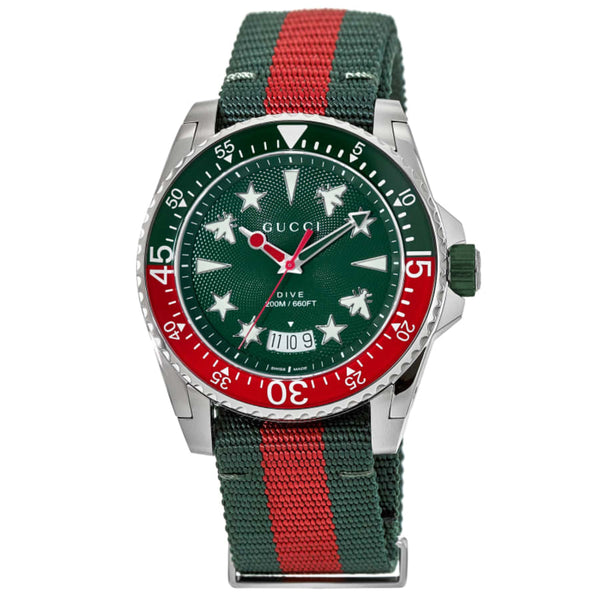Gucci Dive Watch OG "Green/Red"