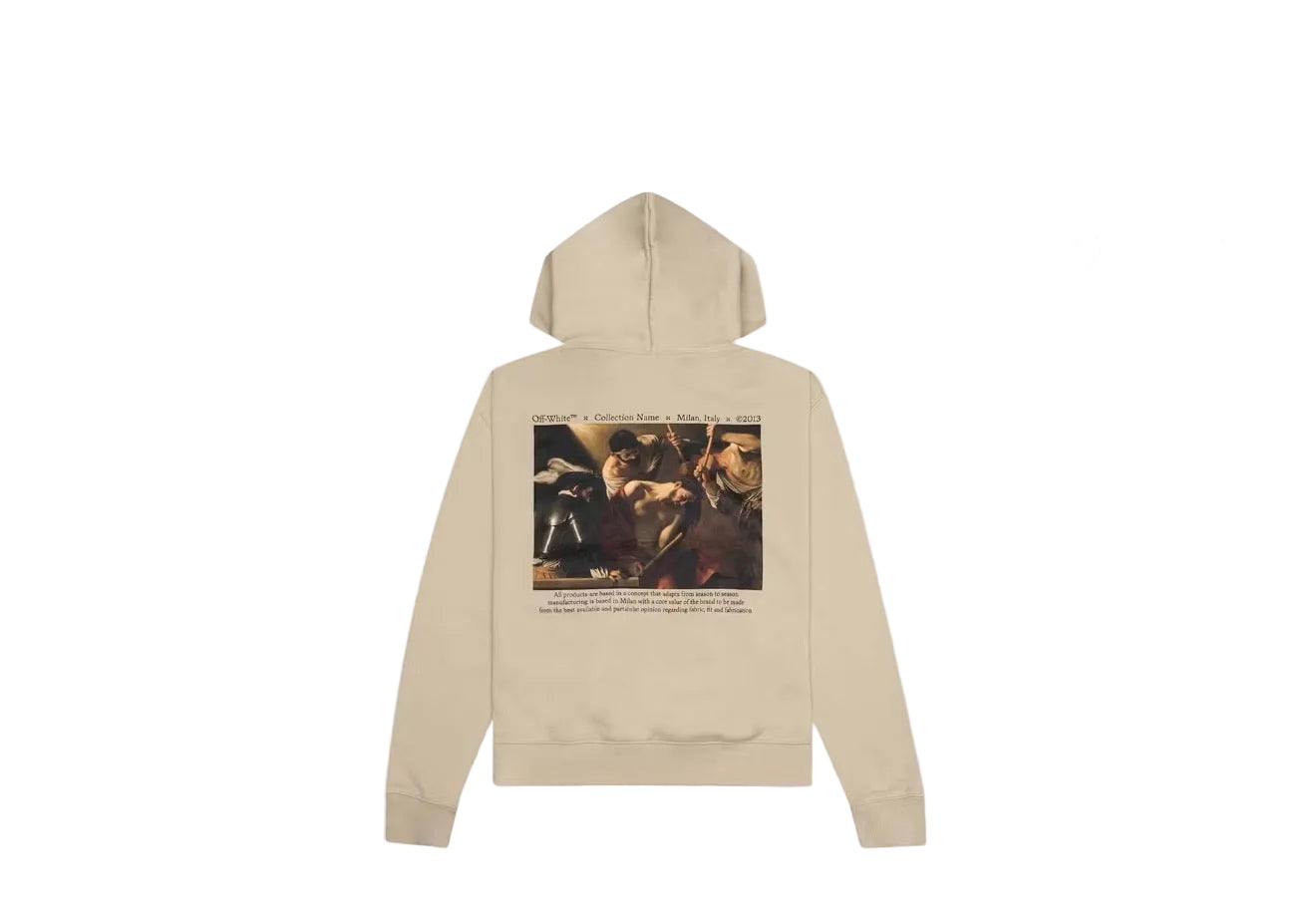 Off-White Caravaggio Hoodie "Beige"