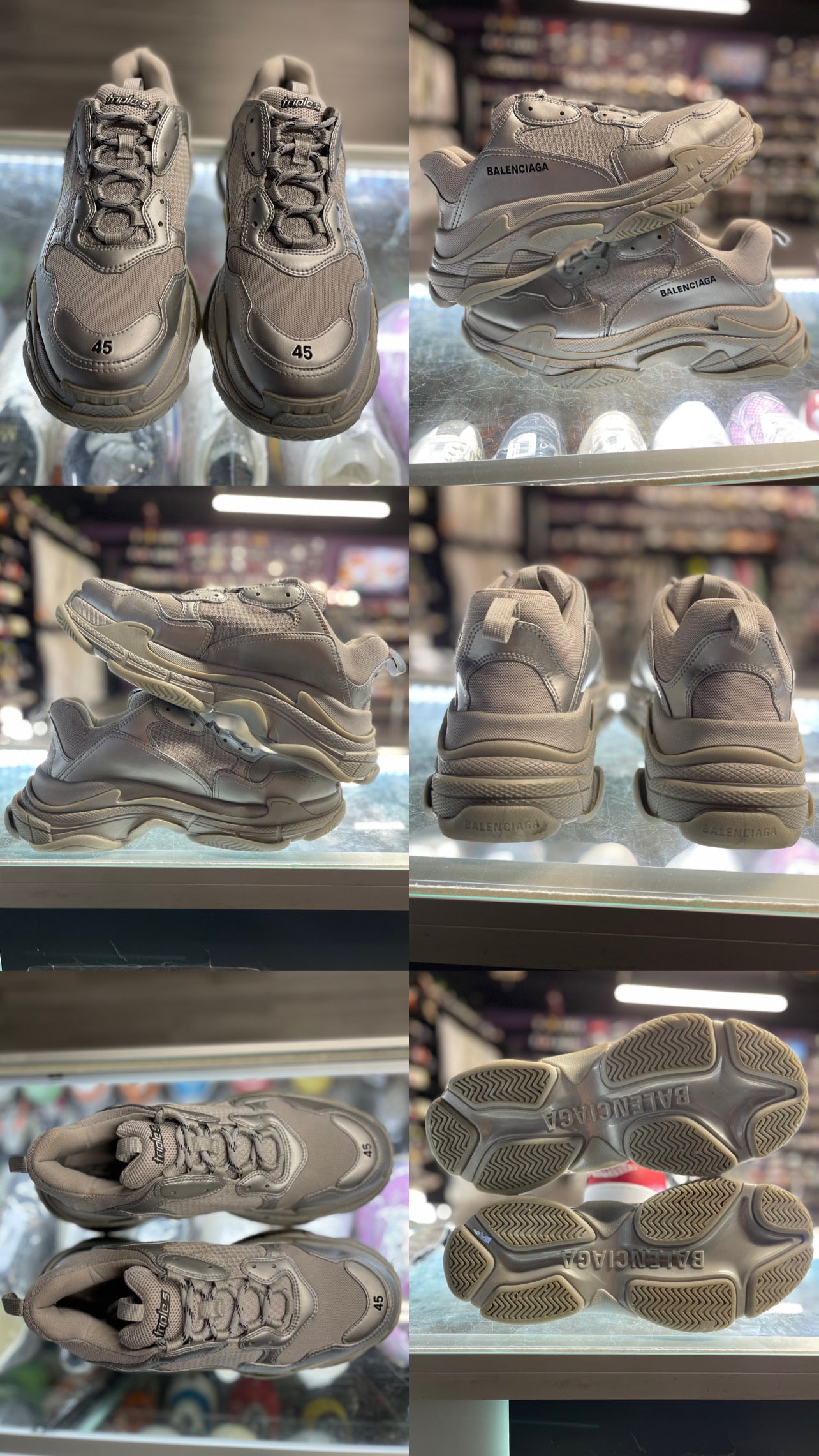 Balenciaga Triple S "Silver"