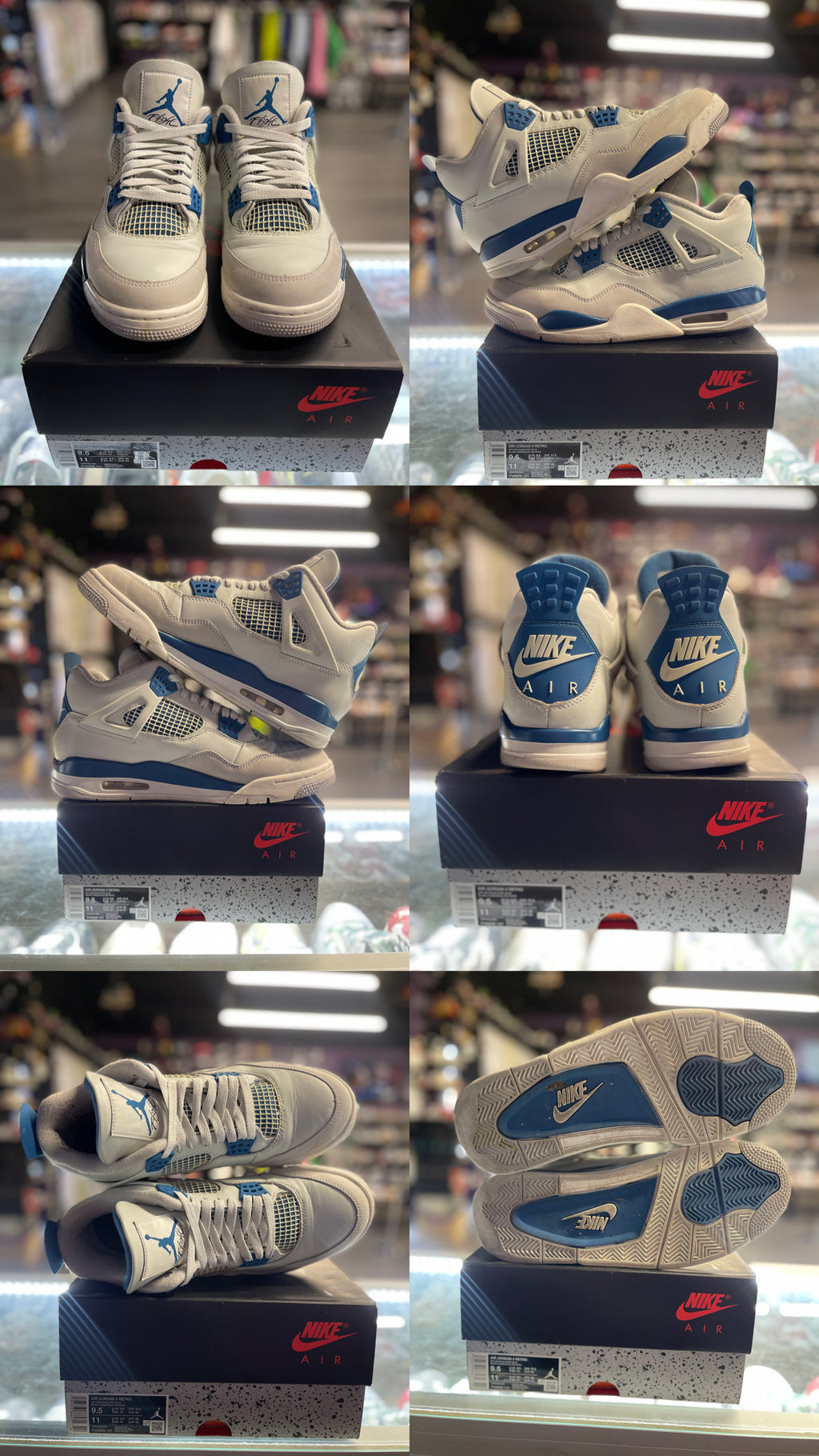 2024 Air Jordan Retro 4 "Military Blue"