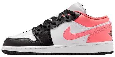 2025 Air Jordan 1 Low Alt "Black White Pink" (GS)