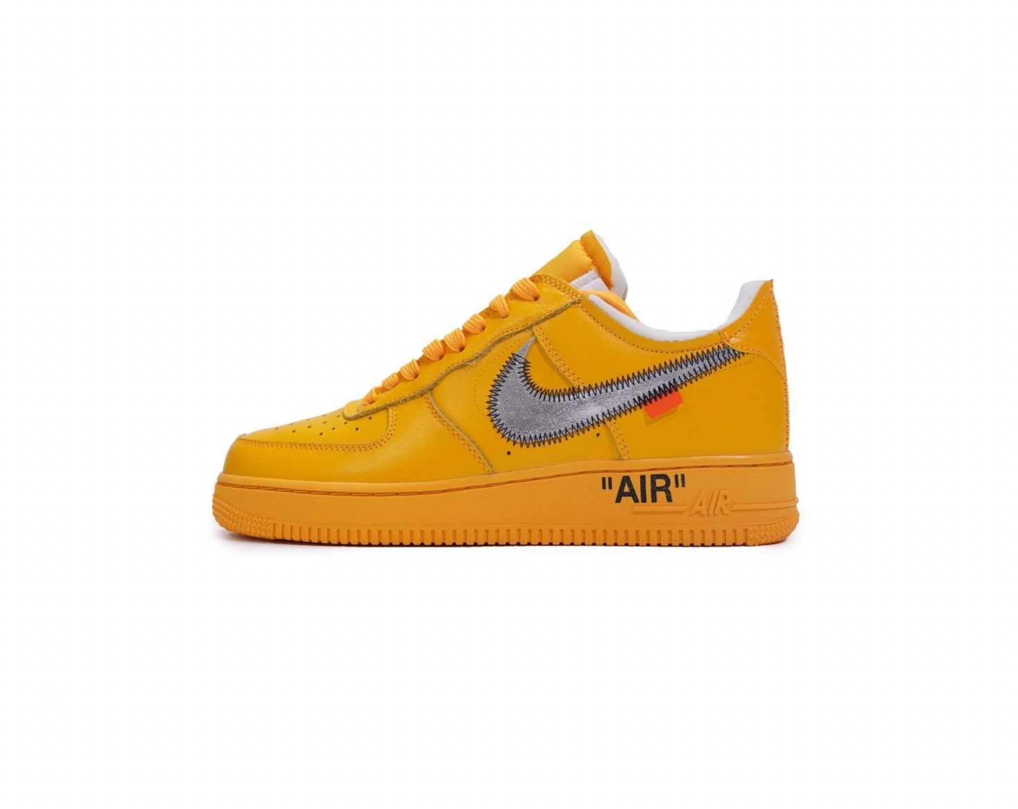 2021 Nike Air Force 1 Low "Off-White ICA University Gold"