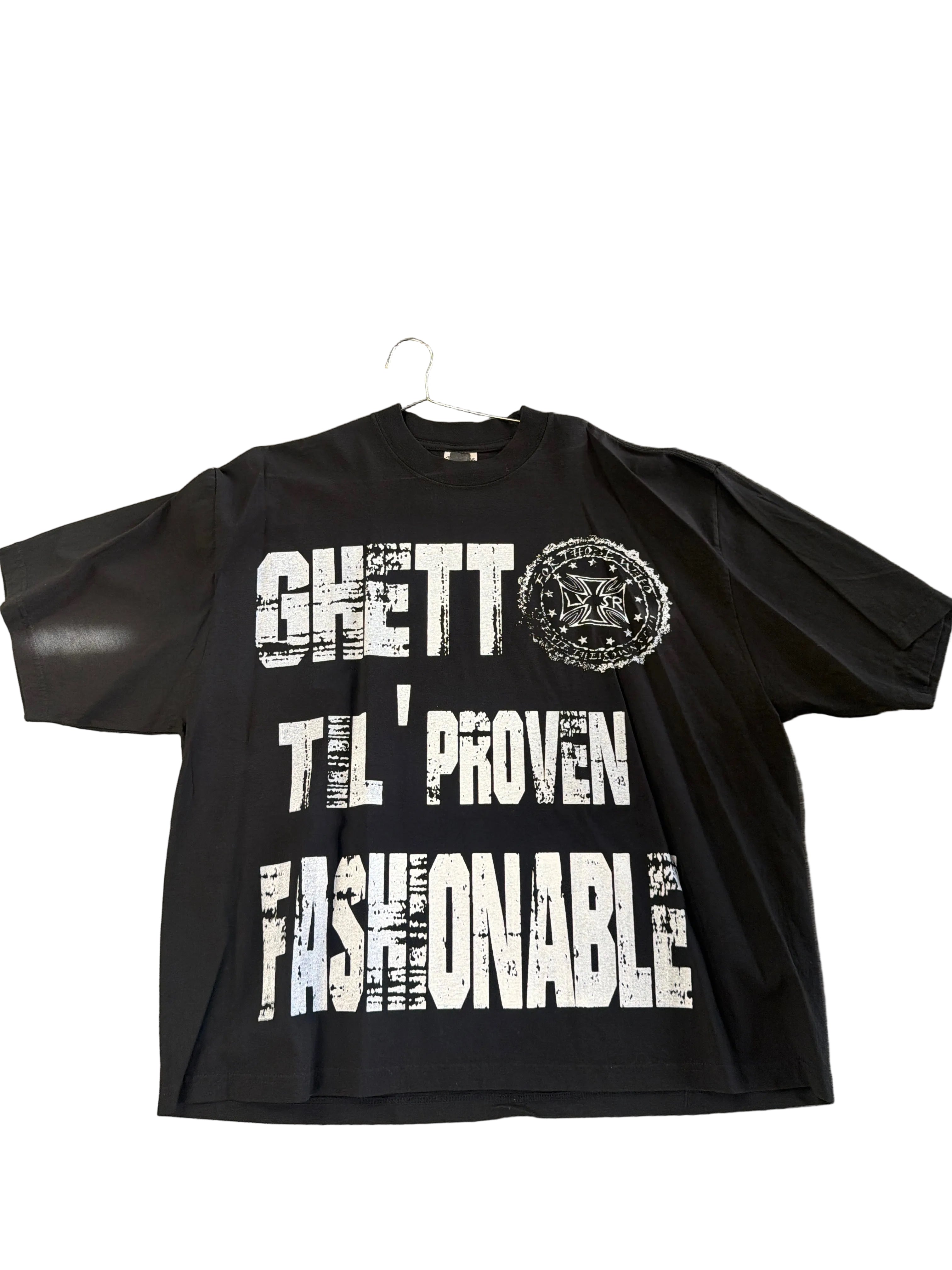 LVSR Tee "Ghetto Black"