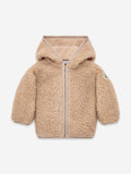 Moncler Teddy Zip-Up Jacket "Beige"