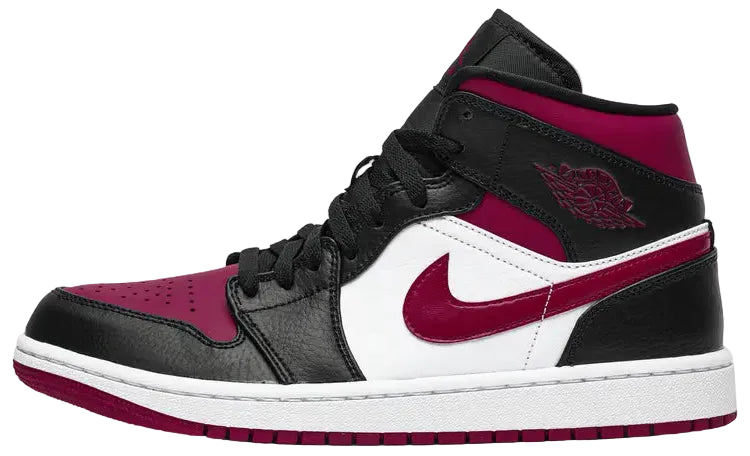 2020 Jordan 1 Mid "Bred Toe"