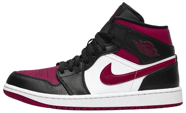 2020 Jordan 1 Mid "Bred Toe"