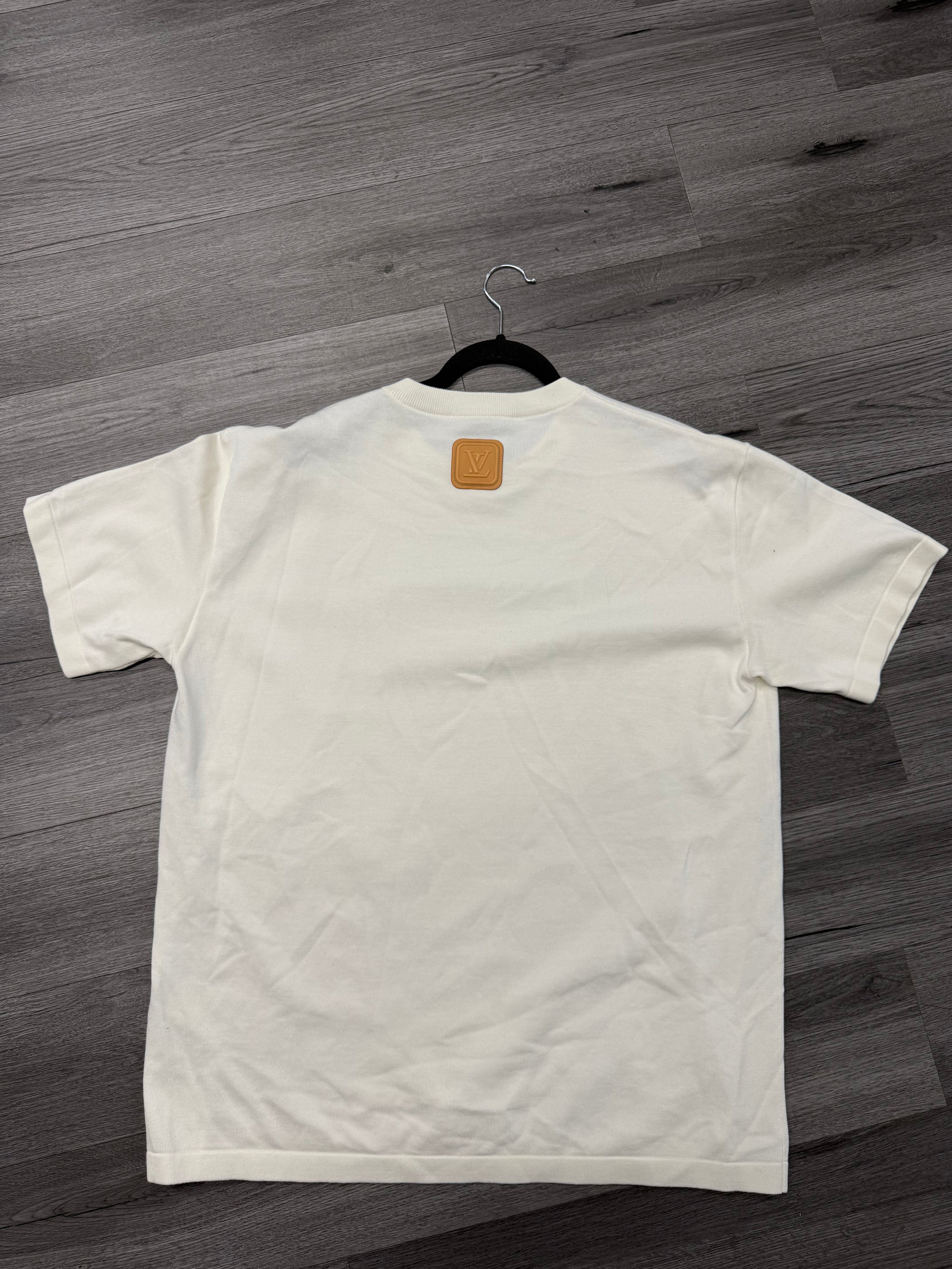 Louis Vuitton VVN Patch Short Sleeved "Crewneck White"