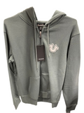 True Religion Zip-Up Hoodie "Green Core"