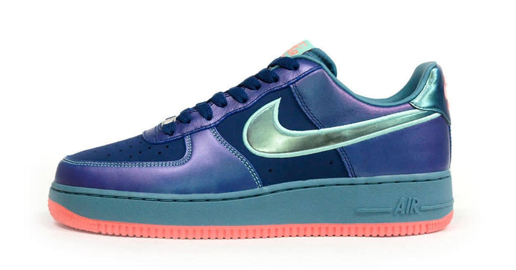 2013 Nike Air Force 1 Low "Brave Blue Mineral Teal"