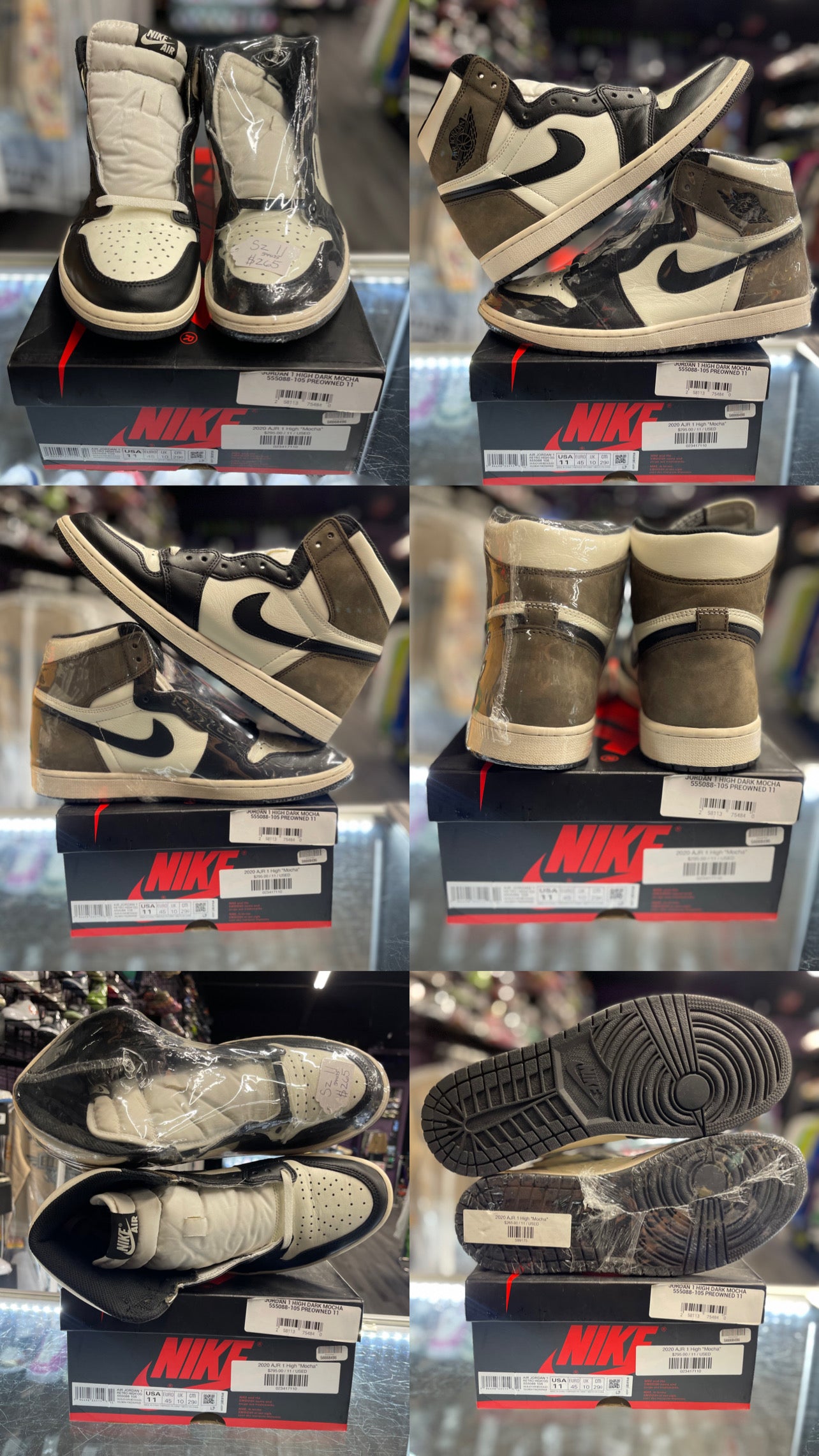 2020 Air Jordan Retro 1 High "Mocha"