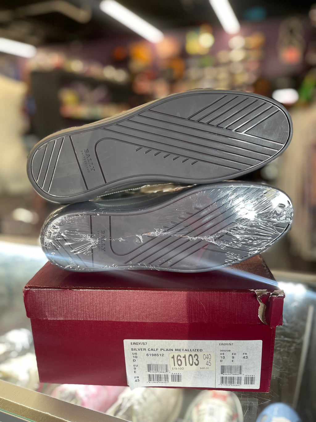 Bally Eroy "Silver/Embossed"