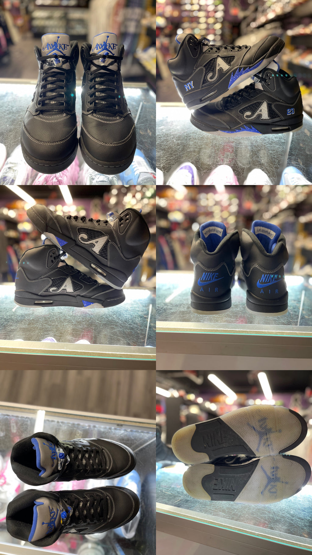 2025 Air Jordan Retro 5 "AWAKE NY Black"