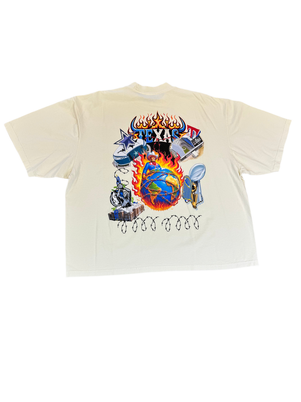 Texas Merch Stadium Tee "Cream"