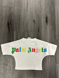 Palm Angels Tee "White Rainbow Letters" (K)