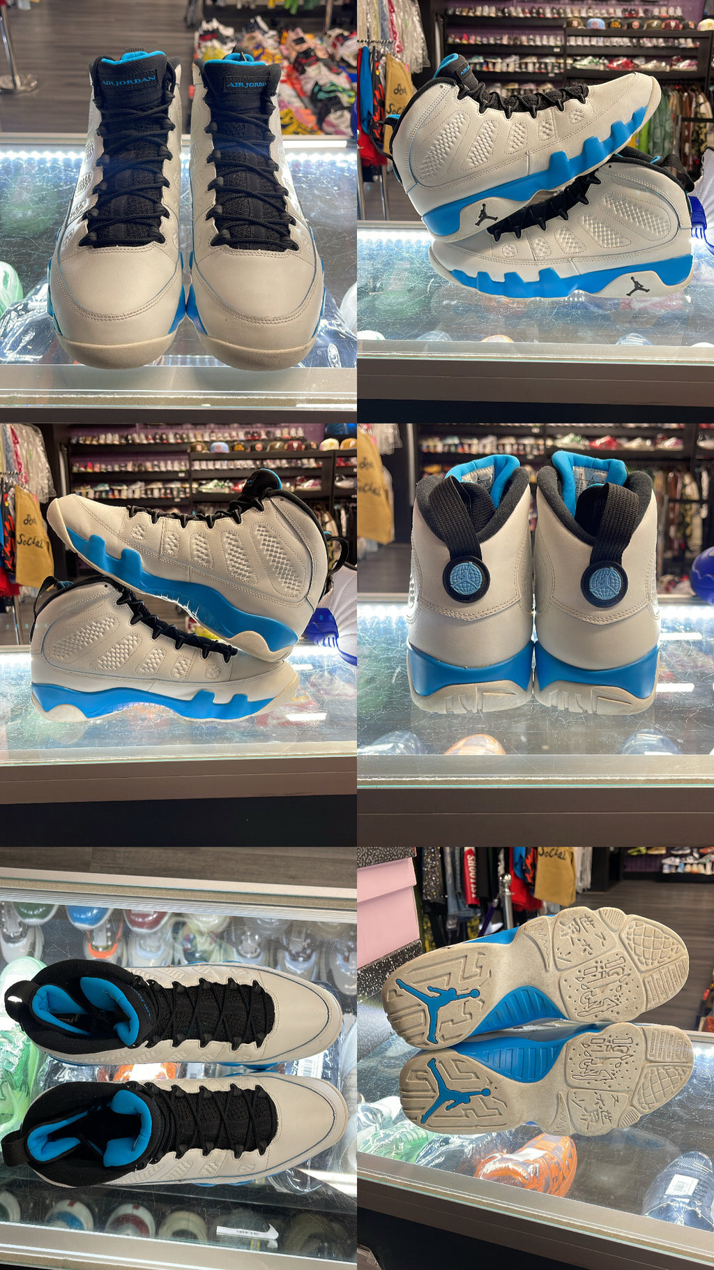 2024 Air Jordan Retro 9 "Powder Blue"